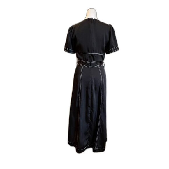Great Jones Black Contrast Stitch Dress - Picture 5 of 7
